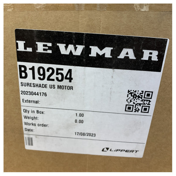Lewmar B19254 SureShade DC Motor with Gear Head