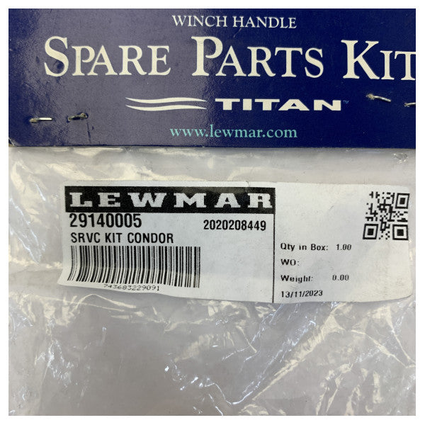Lewmar 29140005 Condor Winch Handle Service Kit