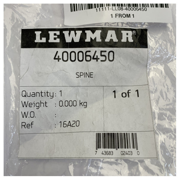 Lewmar 40006450 Spine Marine-kontakt Yachtutstyr