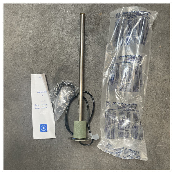 Rustfrit stål STD-type væskeniveausensor 240 - 33 Ohm 12V 40 cm - HPYB001/40cm