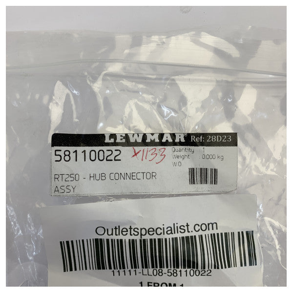 Lewmar 58110022 RT250 Hub Connector Assembly