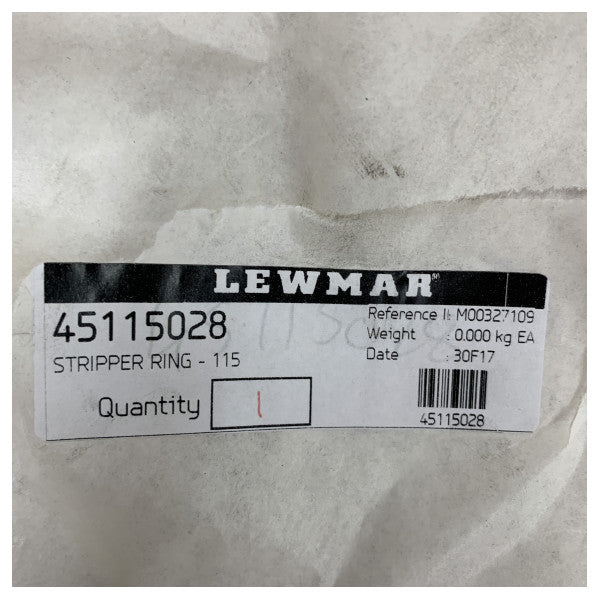 Lewmar Stripper Ring 115 til yacht-vinsch - 45115028