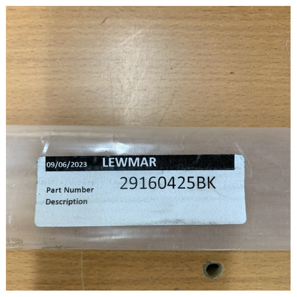 Rail de plongeur en aluminium pré-percé Lewmar taille 0 - 2,506 m - 29160425BK