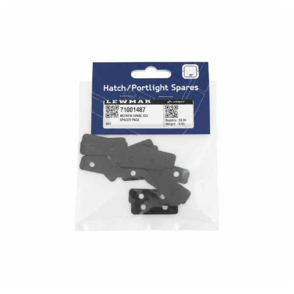 Lewmar 71001487 Mechfix Hinge Adjustable Spacer Pack