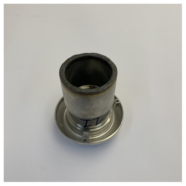 Vetus rustfrit stål marine udstødningsudgang med klap, diameter 65 mm