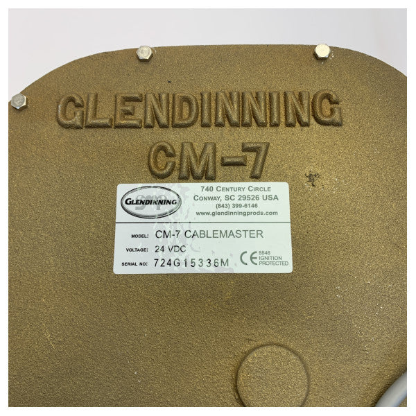 Glendinning Cablemaster CM-7 24/32V marint kabelhåndteringssystem til strøm