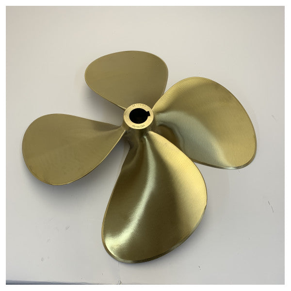 Michigan Propellers 4-Blade Brass Propeller GL469 25x17 RH 45mm 851892