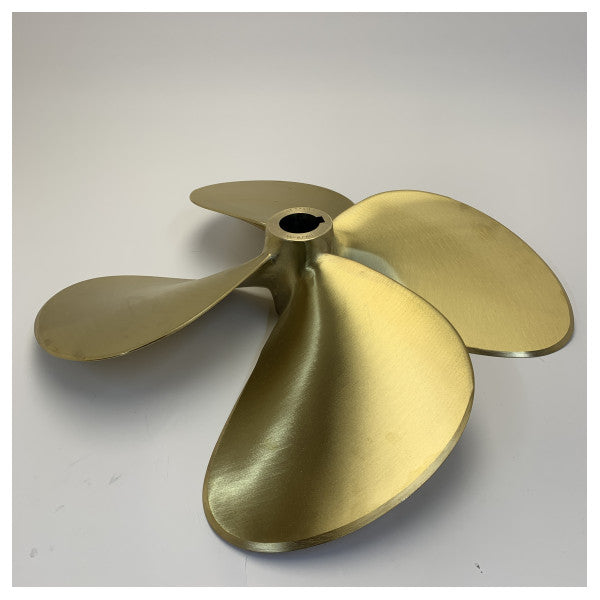 Michigan Propellers 4-Blade Brass Propeller GL469 25x17 RH 45mm 851892