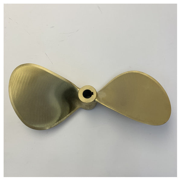 Michigan Propellers 2-Blade Brass Propeller GL235 13x10 RH 25mm - 576779