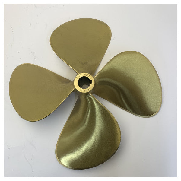 Michigan Propellers 4-Blade Brass Propeller GL469 19x1 RH 35mm - 850012