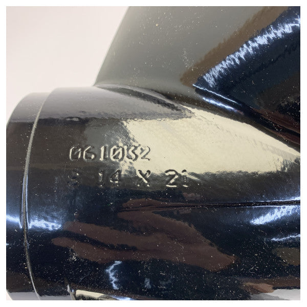 Michigan Match 3-bladet aluminium cupped propel 14x21 RH 061032
