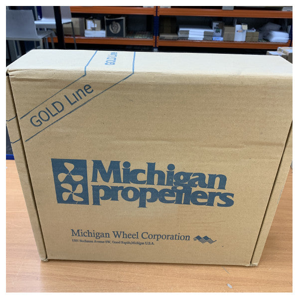 Michigan Propellers 3-Blade Brass Propeller GL352 14x8 LH 25mm - 667291
