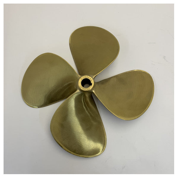 Michigan Propellers 4-bladet messingpropel GL469 15x12 LH 25mm - 860043