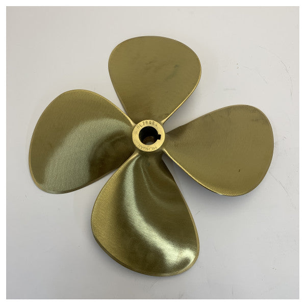 Michigan Propellers 4-Blade Brass Propeller GL469 17x12 LH 30mm - 850117