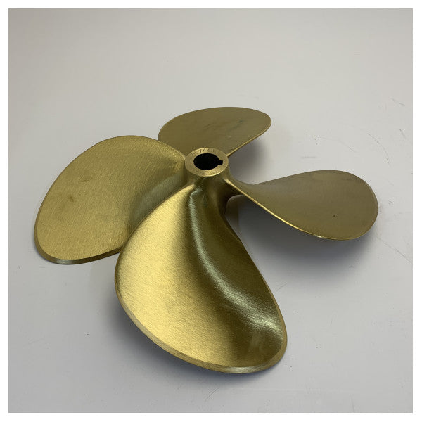 Michigan Propellers 4-Blade Brass Propeller GL469 17x12 LH 30mm - 850117