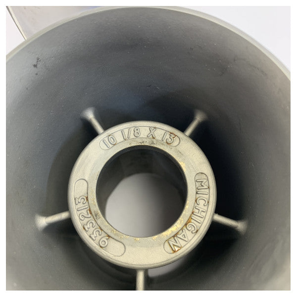 Michigan Ballistic 3-blads propell i rustfritt stål 10 1/8 x 13 RH - 933213