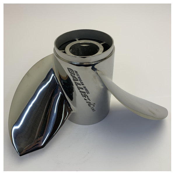 Michigan Ballistic 3-bladet rustfri stålpropel 14 1/2 x 19 LH - 937519