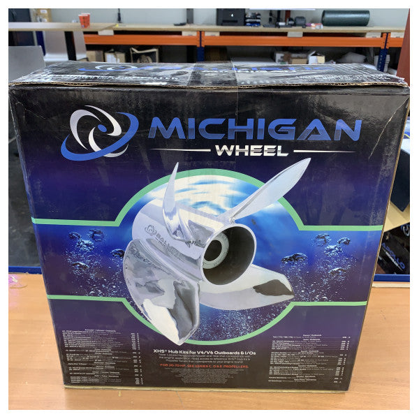 Michigan Ballistic 3-bladet rustfri stålpropel 14 1/2 x 26 RH - 953526