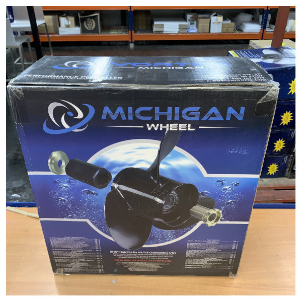 Michigan Vortex 4-blads aluminiumpropell 12 1/2 x 19 RH - 941419