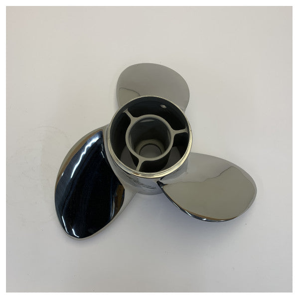 Michigan Apollo 3-blads propell i rustfritt stål 15 1/4 x 19 LH - 993034