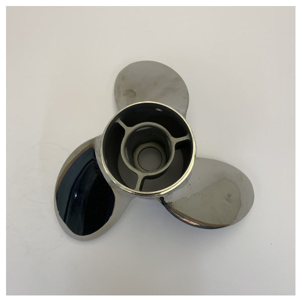 Michigan Apollo 3-Blade Stainless Steel Propeller 14 1/8 x 19 LH - 993054