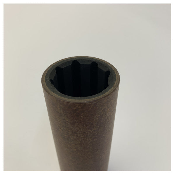 Michigan AquaLube Casquilho de borracha fenólica 1 1/4 x 1 3/4 x 5 polegadas - AINM125