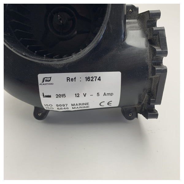 Plastimo 16274 klassiku iswed 12V blower 5A - 150 m3/h