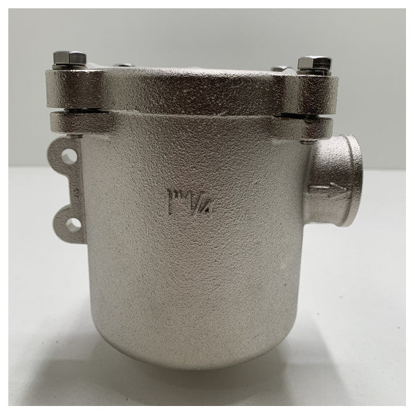 Гідравлічний бронзовий фільтр для сирої води Guidi 1 1/4 дюйма | фільтр для морської води - 1164-220007