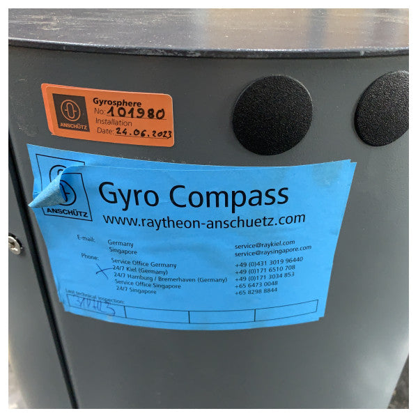 Compas gyroscopique Raytheon Anschutz STD-22 110-233.NG002E2 - D’occasion