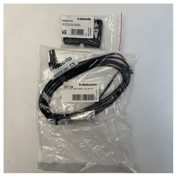 Webasto Air Top Evo 55d 5,5 kW dieselvarmersett med termostat 12V