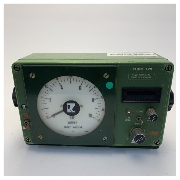 Radio Zeeland BV EURO-120 Vintage Marine Depth Sounder Echo Sounder - Used