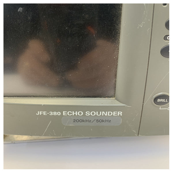 JRC JFE-380 морски ехолот и навигационен дълбокомер - употребяван