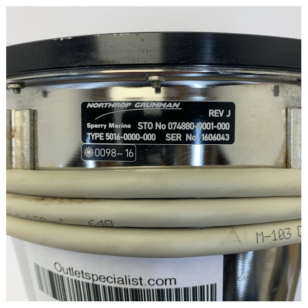 Sperry Marine 5016-0000-000 - Gyroskooppinen merikompassi - KÄYTETTY