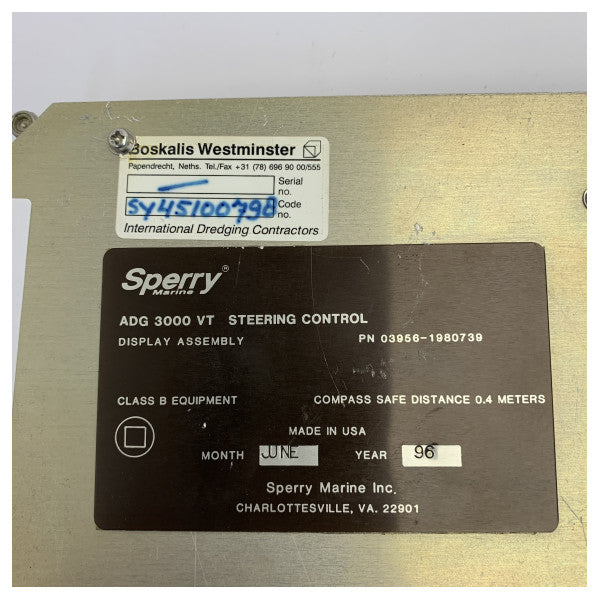 Sperry ADG-3000-VT Marine autopilotstyrenhet - Begagnat skick