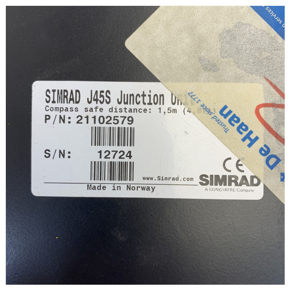 Simrad J45S Junction Box merielektroniikka - käytetty