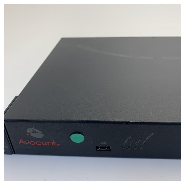 Avocent ACS6008 8-Port Advanced Console Server KVM over IP Switch - Used