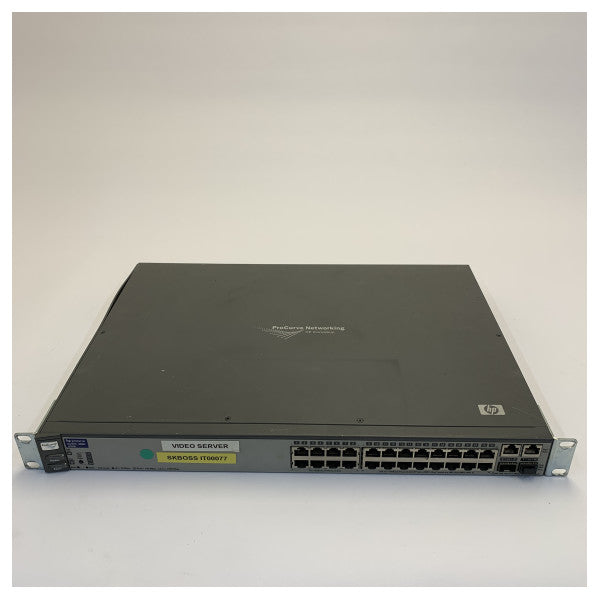 Управляем мрежов комутатор HP ProCurve Switch 2626 J4900B с 24 порта - употребяван