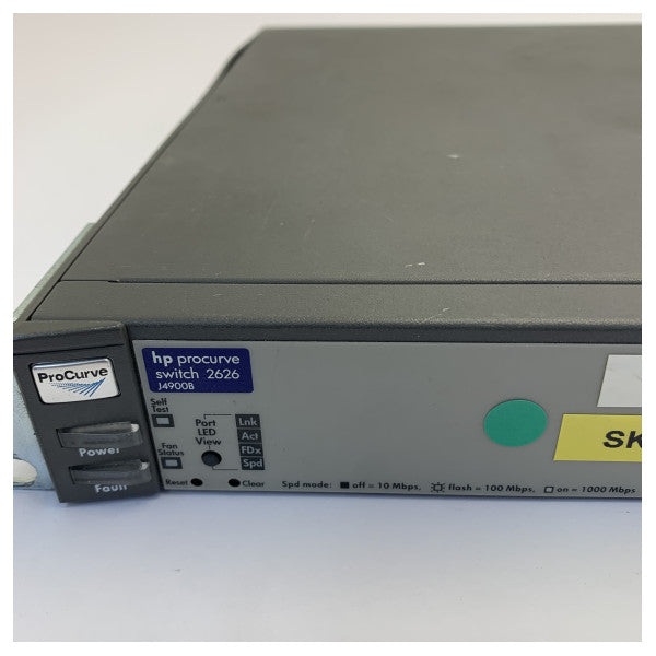 Управляем мрежов комутатор HP ProCurve Switch 2626 J4900B с 24 порта - употребяван