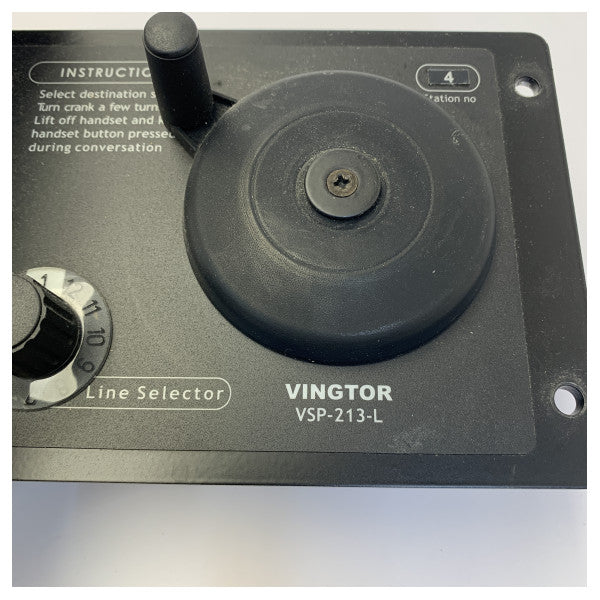 Zenitel VSP-213-L Battery-Free Marine Intercom System - Used