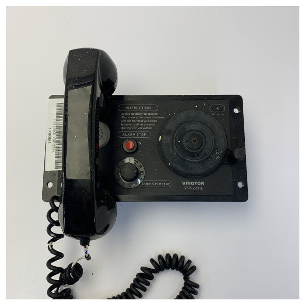 Zenitel VSP-223-L maritim kommunikations-håndsætstation - brugt