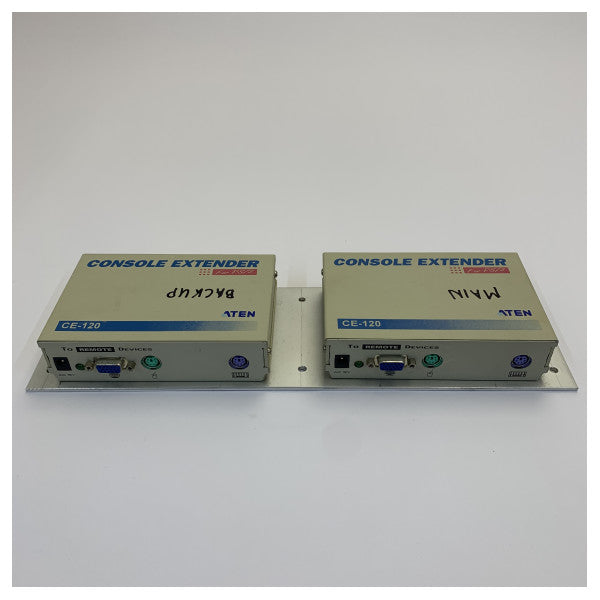ATEN CE-120 PS/2 KVM Extender Set Professional Marine Grade - Used