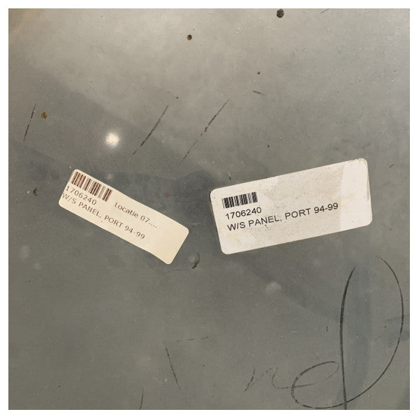 Bayliner 2855 Cierra 94 à 99 Fenêtre de port de pare-brise en aluminium