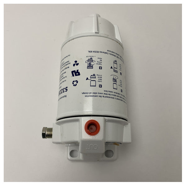 Parker Racor 320R-RAC-02 Filtre à carburant marin et séparateur d'eau pour moteurs in-bord et hors-bord