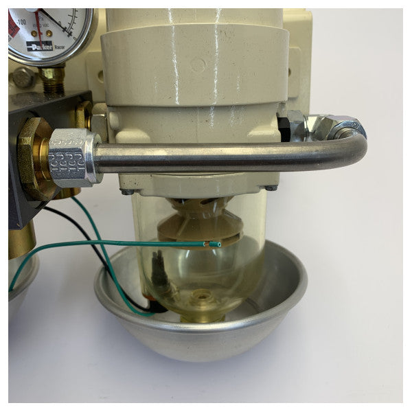 Racor 75500MAP Filtro carburante marino doppio separatore d'acqua Serie Turbine