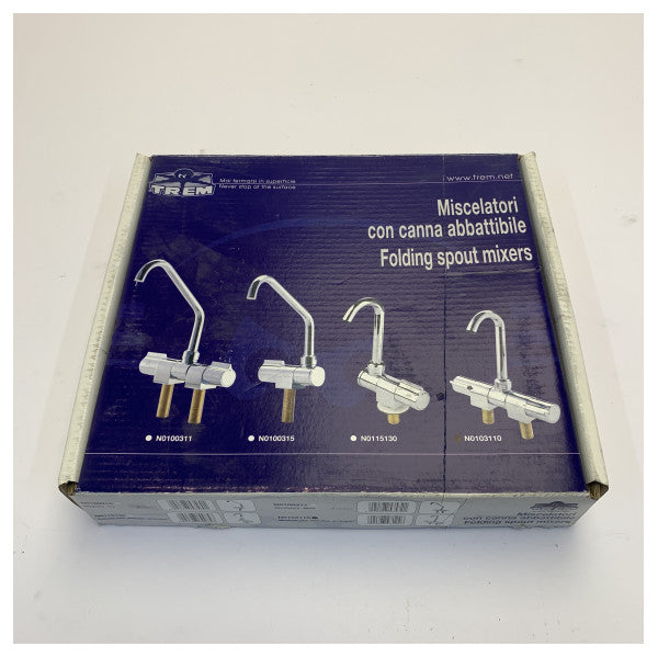 Trem Short Marine-Mischbatterie mit 18mm großem Auslauf - Yacht-Beschläge N0103110