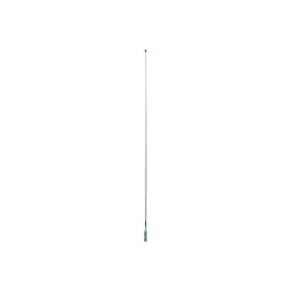 Antena marina VHF Glomex de 6 dB, 2,4 m (8 pies), de fibra de vidrio y alta ganancia para yate