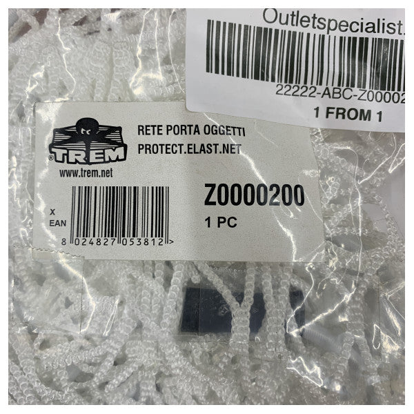 TREM rete portaoggetti marina bianca Z0000200