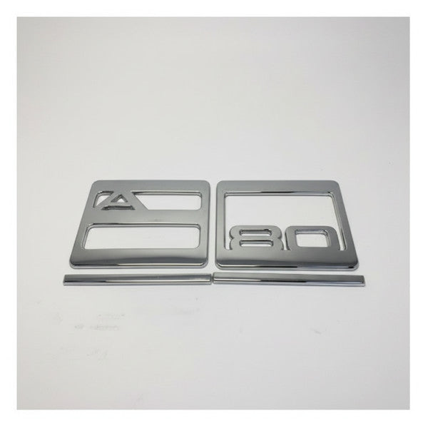 Azimut AZ80 Yacht-emblem-logo - krom ABS-marinebadge - ny