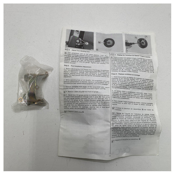 OMC Cobra sterndrive motor trim ekranı - 174286