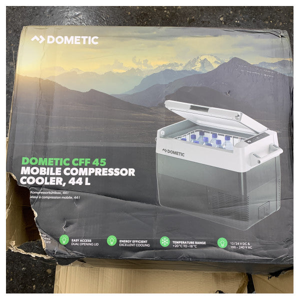 Dometic CFF 45 glacière à compresseur portable 45 L réfrigérateur-congélateur AC/DC gris foncé